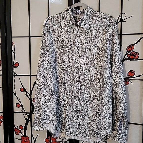 Robert Graham Men's Hurst Long Sleeve Classic Fit Shirt - Picture 2 of 10